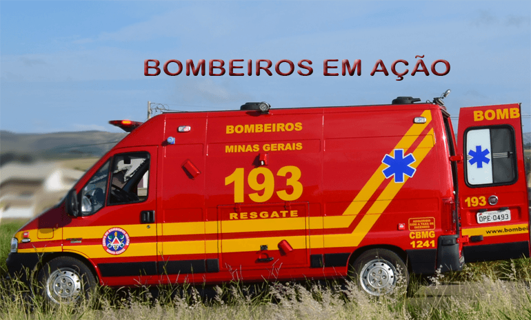 Três acidentes com feridos atendidos pelo Bombeiros no dia 23/06
