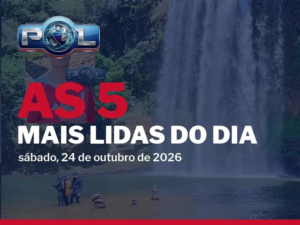 As 5 mais lidas do dia: sábado, 24 de outubro de 2026