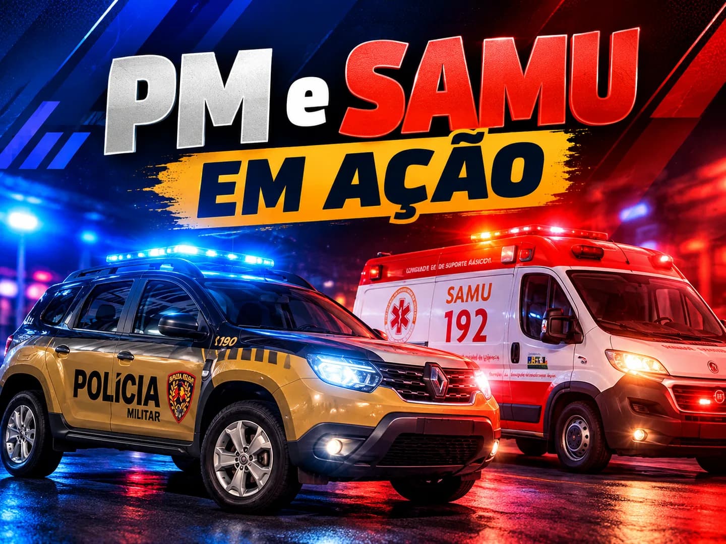 Homem é intubado e internado na UTI após ser agredido pela companheira por suposta traição no bairro Santa Terezinha