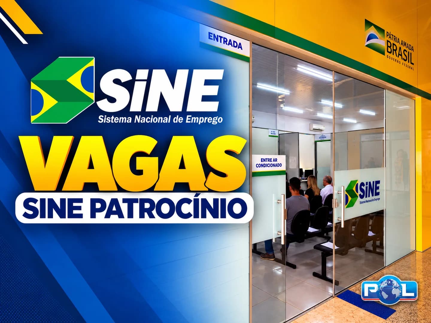 SINE Patrocínio 390 vagas de empregos disponíveis - Atualização 26/10/26