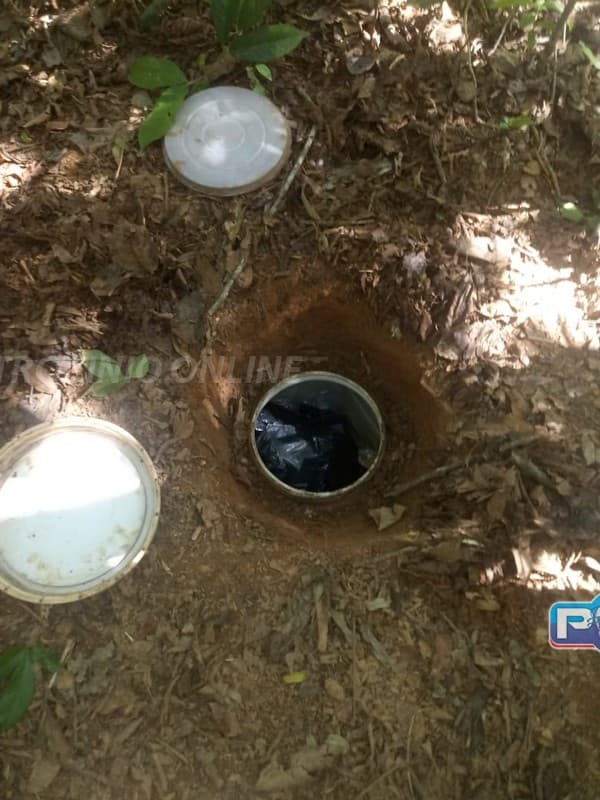 PC após investigação apreende grande quantidade de drogas dentro de tambores enterrados próximo ao Distrito de Santa Luzia dos Barros