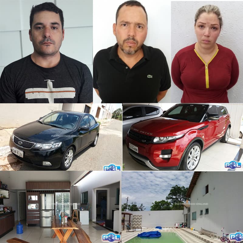 Integrantes de quadrilha que fez roubo milionário em Uberaba são presos em Goiás