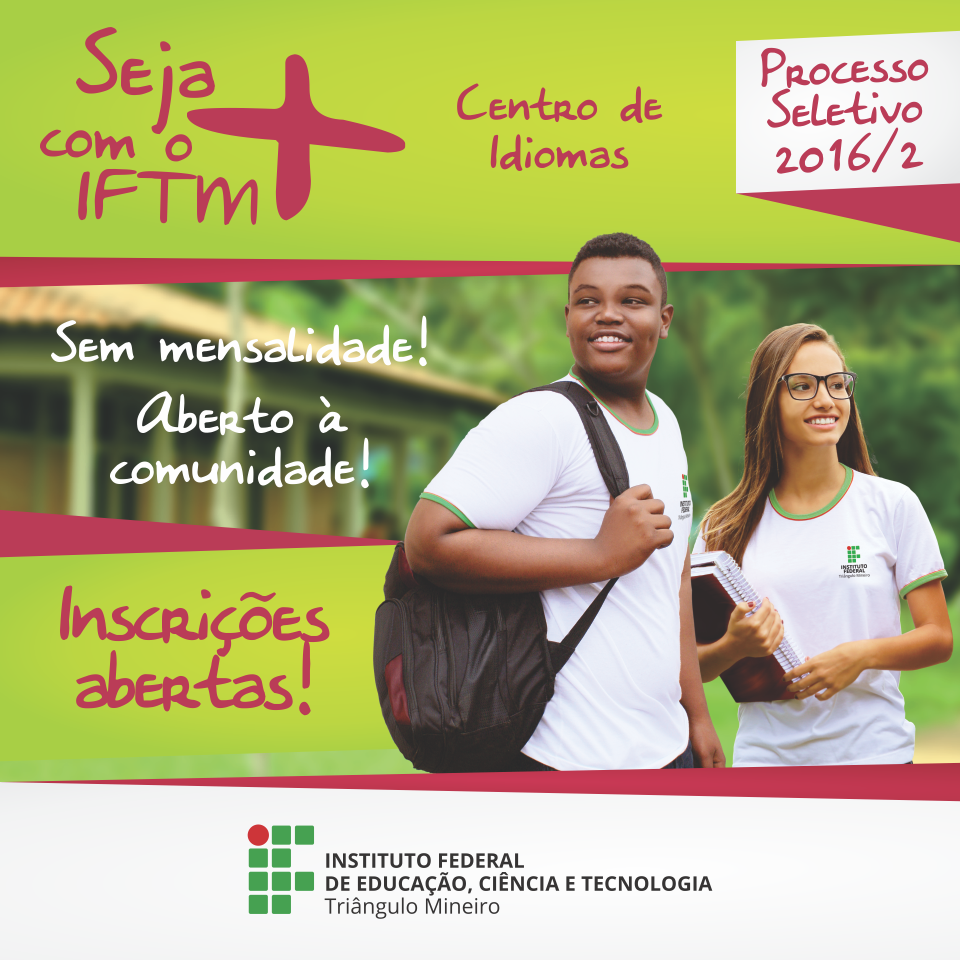 Estão abertas as inscrições para a Semana de Cursos do IFTM