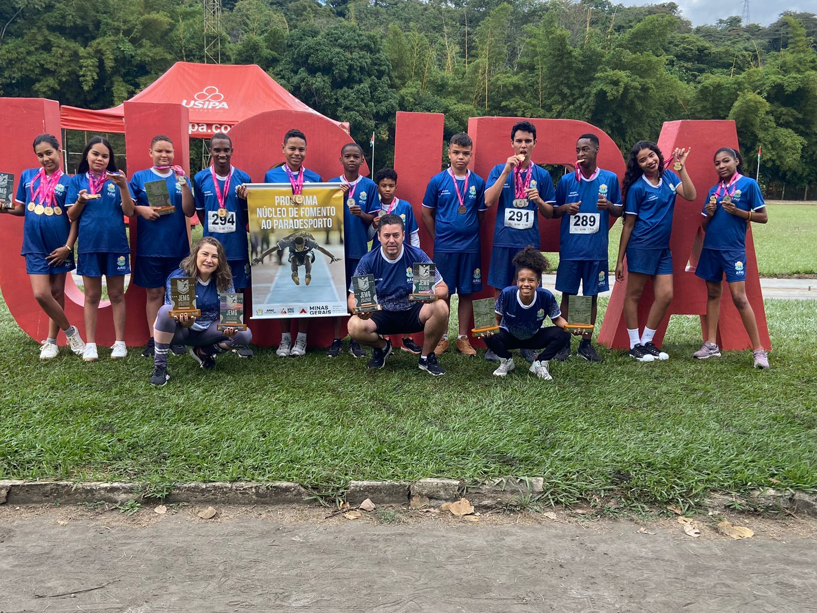 Atletas da APAE de Patrocínio participaram das Paralimpíadas Escolares  Etapa Regional, que aconteceu em Brasília