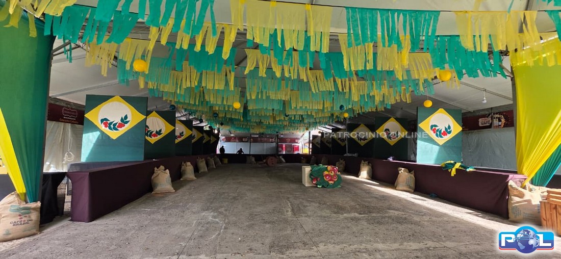 Festival da Colheita do Café terá transmissão do jogo do Brasil em telão na Praça Matriz