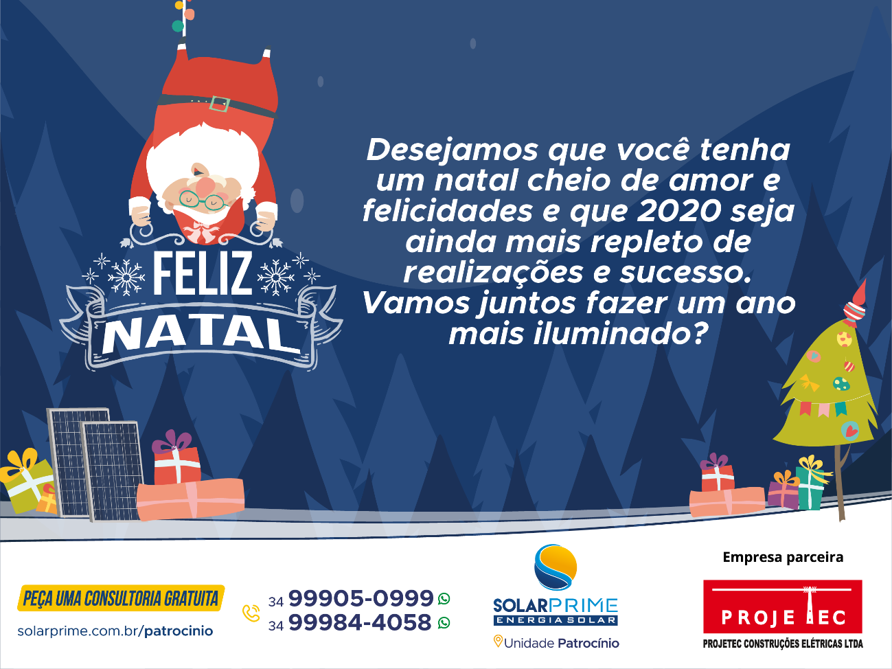 Solarprime informa: Feliz Natal! Solarprime informa: Feliz Natal!