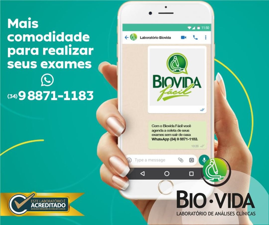 Laboratório Bio Vida: Você não precisa sair de casa para retirar os  resultados dos seus exames