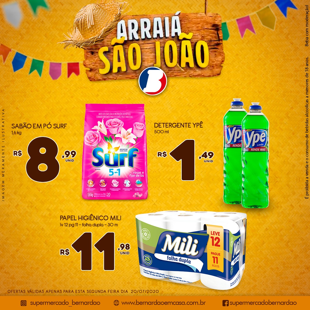 Ofertas válidas do dia 20/07 até - Planos Supermercados