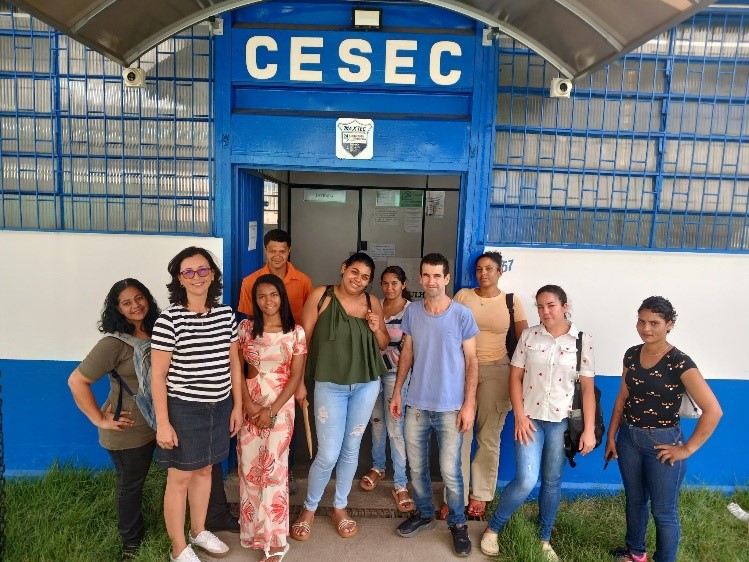 Supervisora Renata e os colaboradores da Pif Paf
