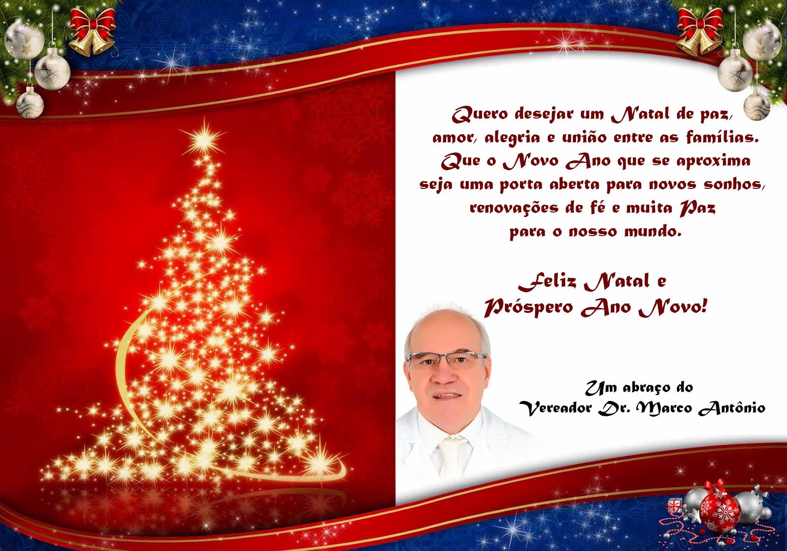 Antônio deseja a todos amigos e pacientes um Natal de Paz e Saúde Antônio deseja a todos amigos e pacientes um Natal de Paz e Saúde